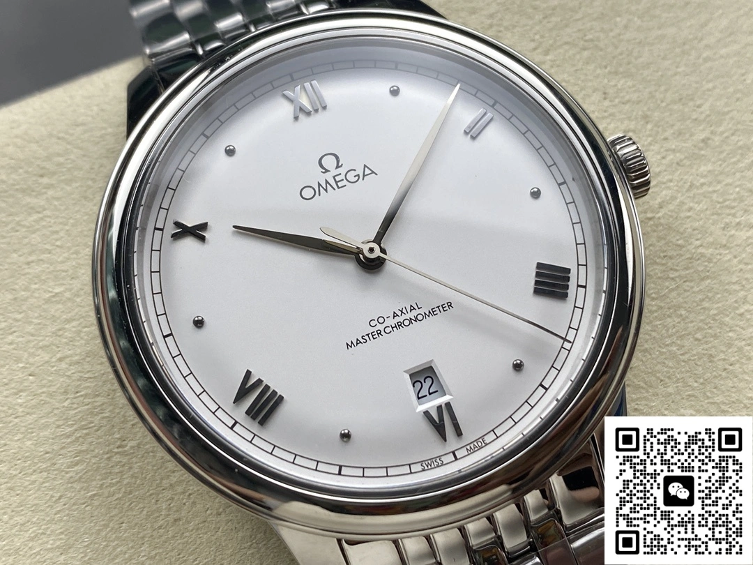 KZ Factory Omega De Ville 434.10.40.20.02.001 1:1 Best Edition Replica Watch